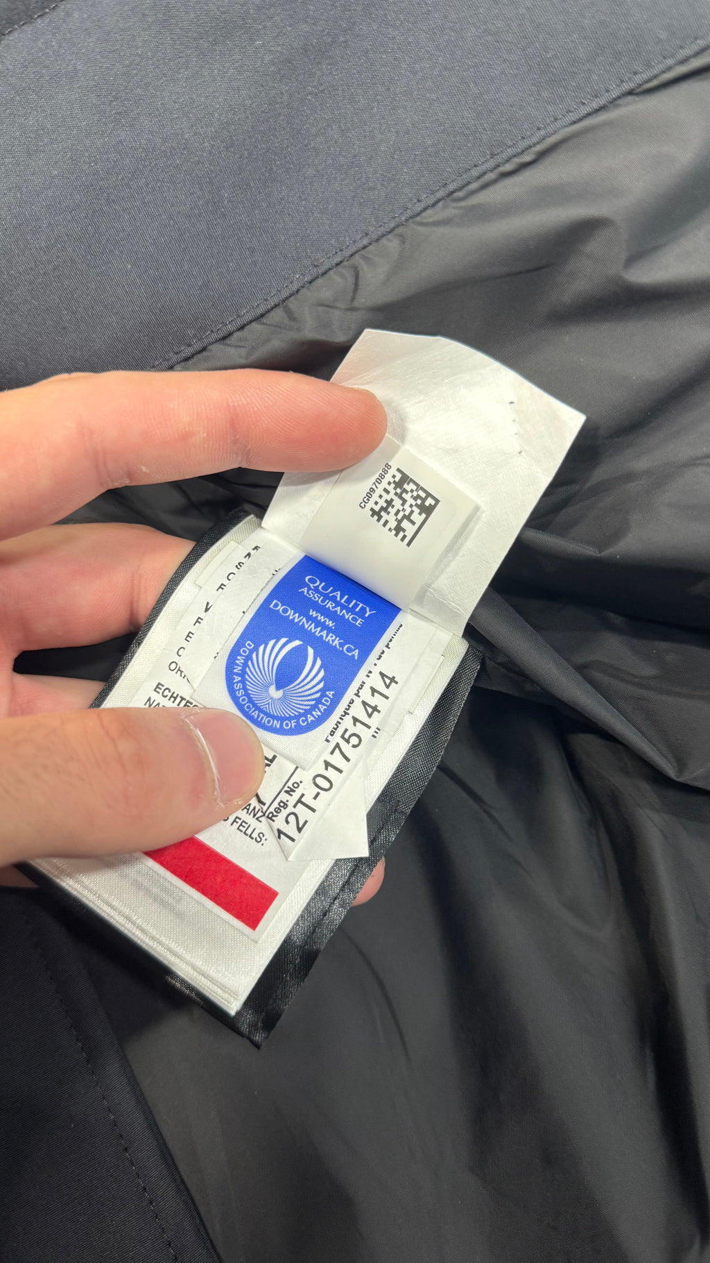 Canada Goose Marine Navy Wyndham Parka