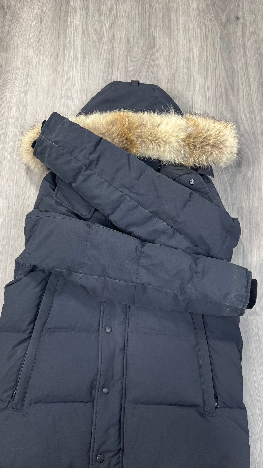 Canada Goose Marine Navy Wyndham Parka