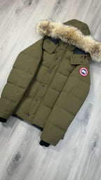 Canada Goose Khaki Wyndham Parka