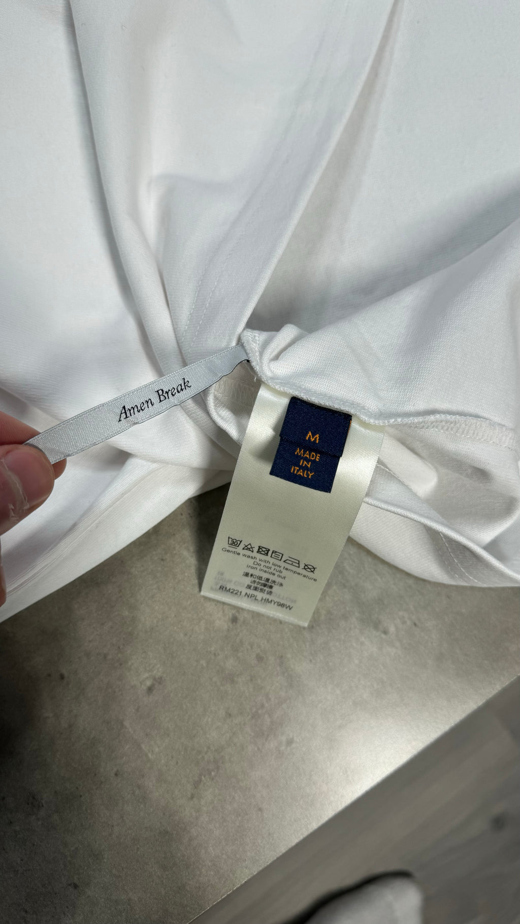Louis Vuitton Do A Kickflip white T-shirt