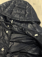 Moncler Navy Gilere hooded down jacket