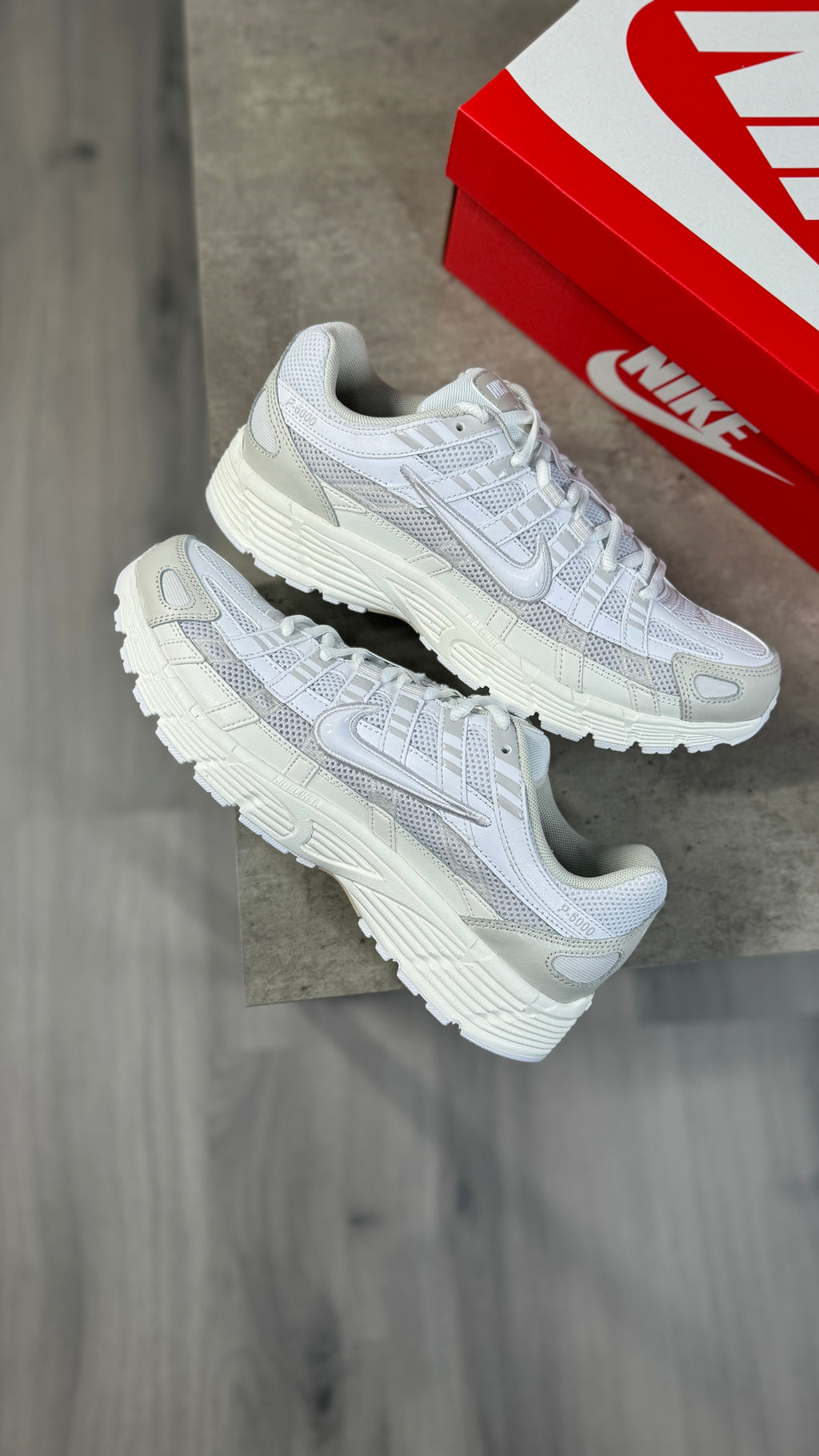 Nike P-6000 Sail White