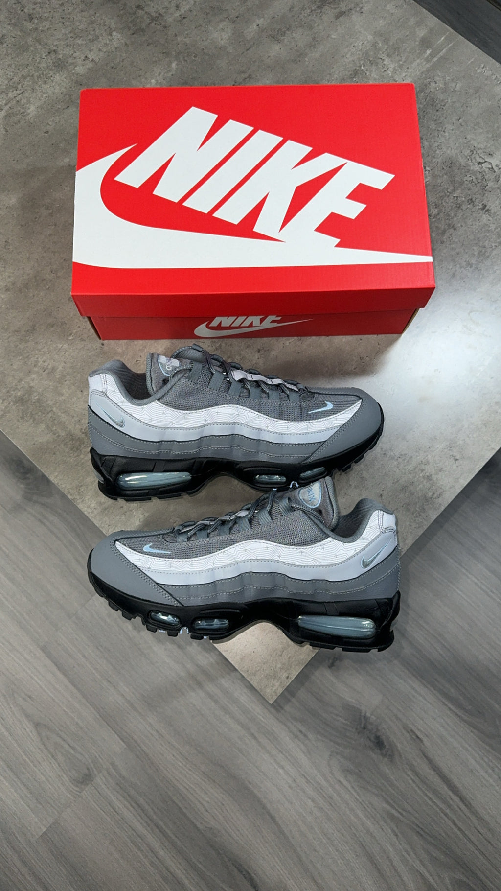Nike Air Max 95s Psychic Blue Reflective