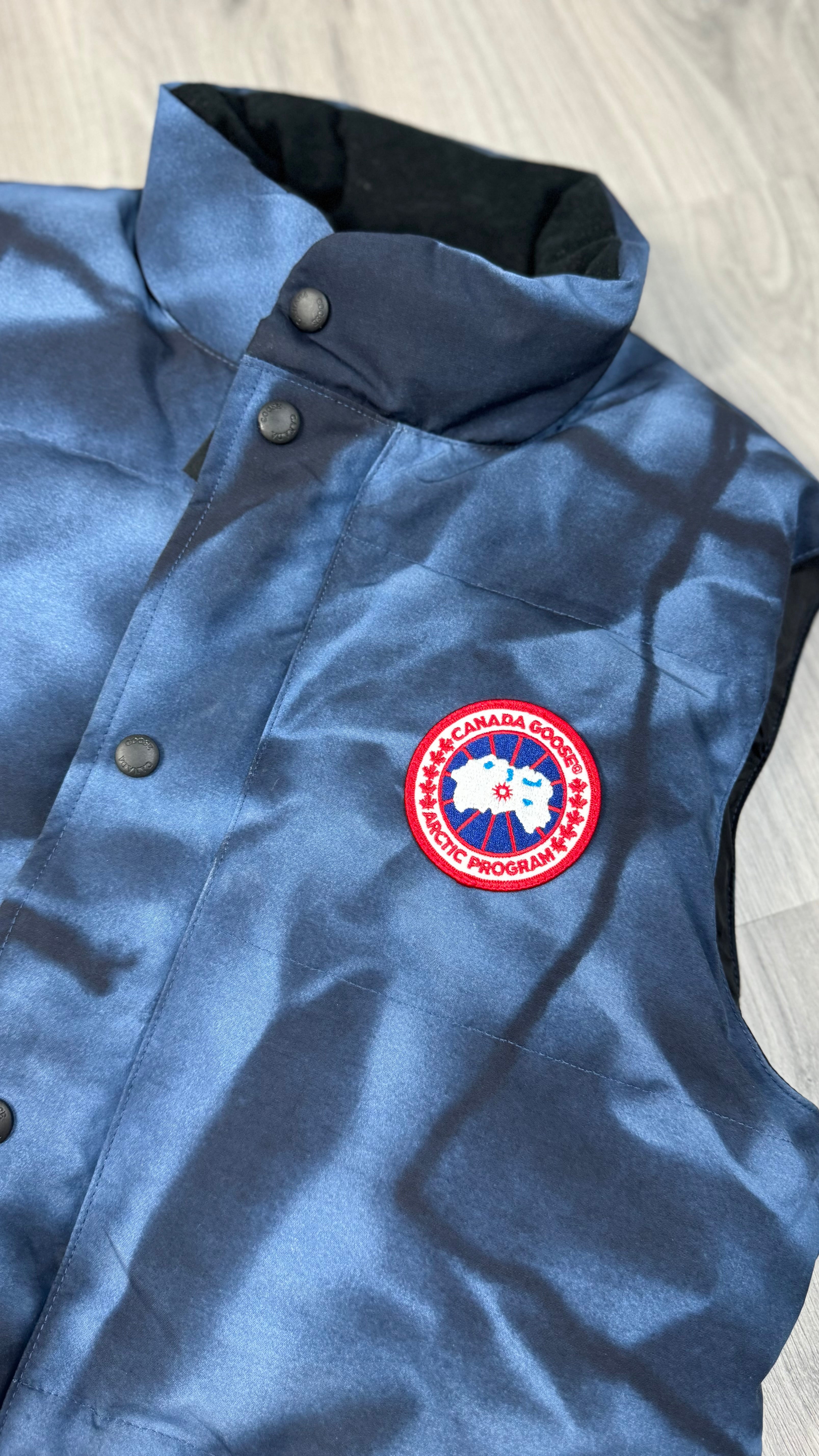 Canada Goose Abstract Blue Freestyle Gilet