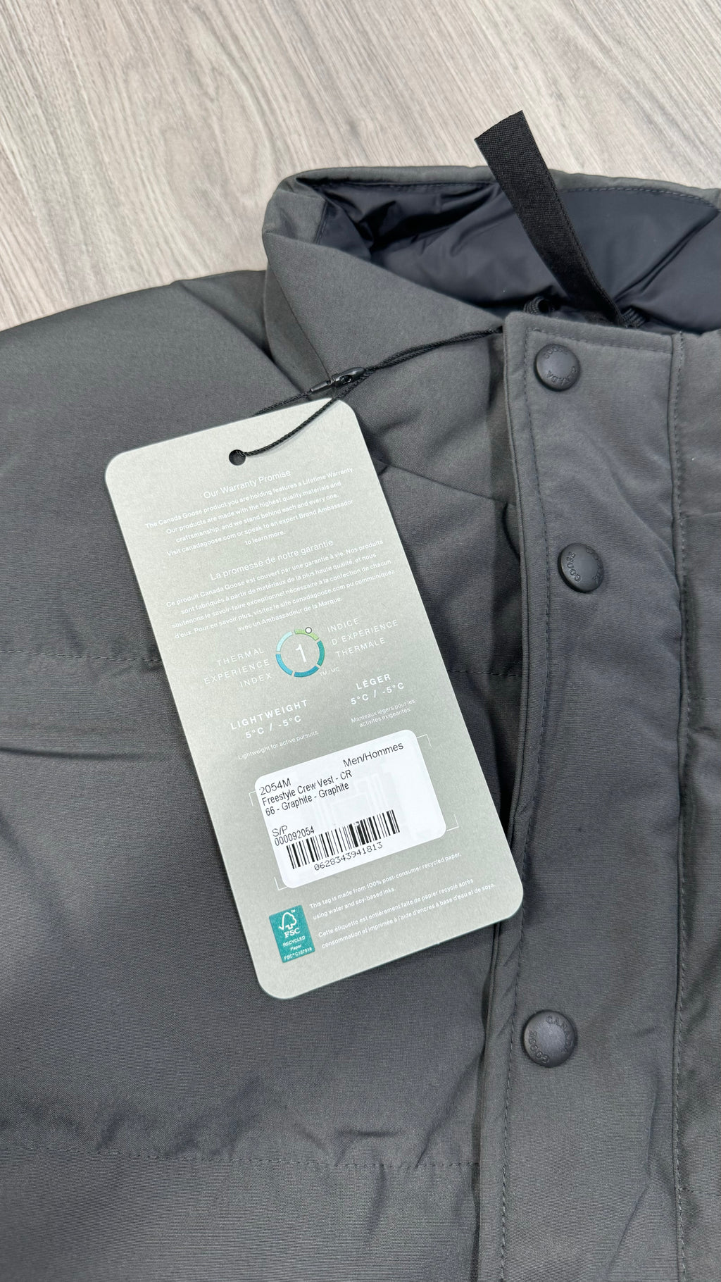 Canada Goose Graphite Grey Freestyle Gilet