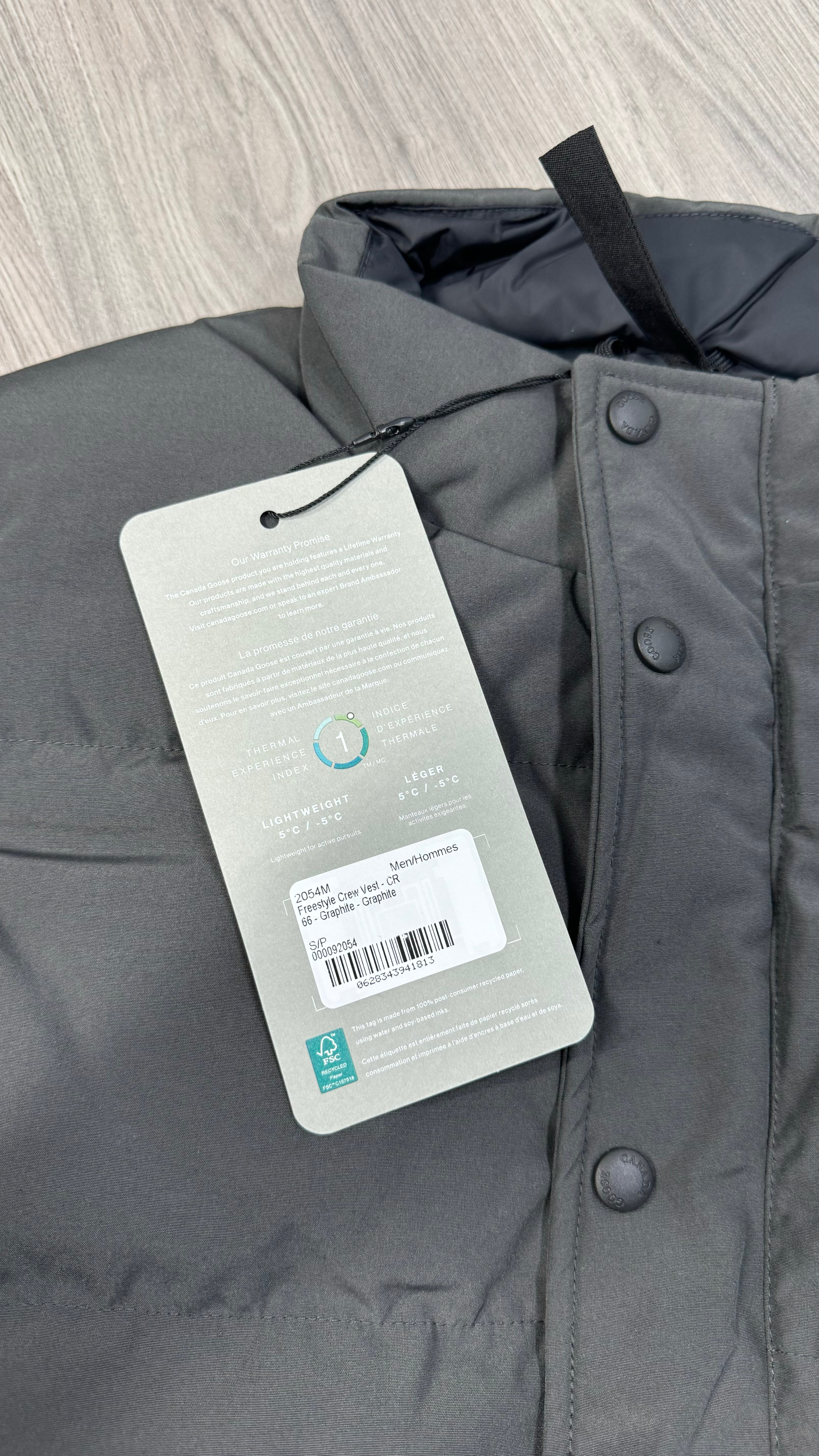 Canada Goose Graphite Grey Freestyle Gilet
